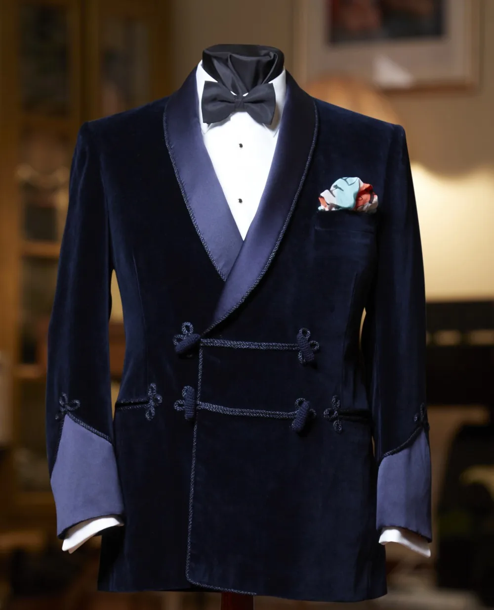 custom blue blazer