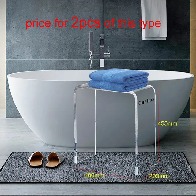 bathtub side stool