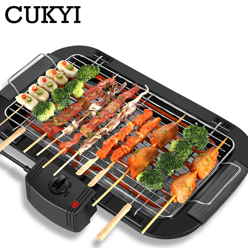 CUKYI Electric grill indoor outdoor bbq 