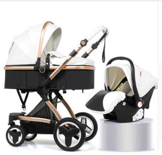 fancy car seat and stroller