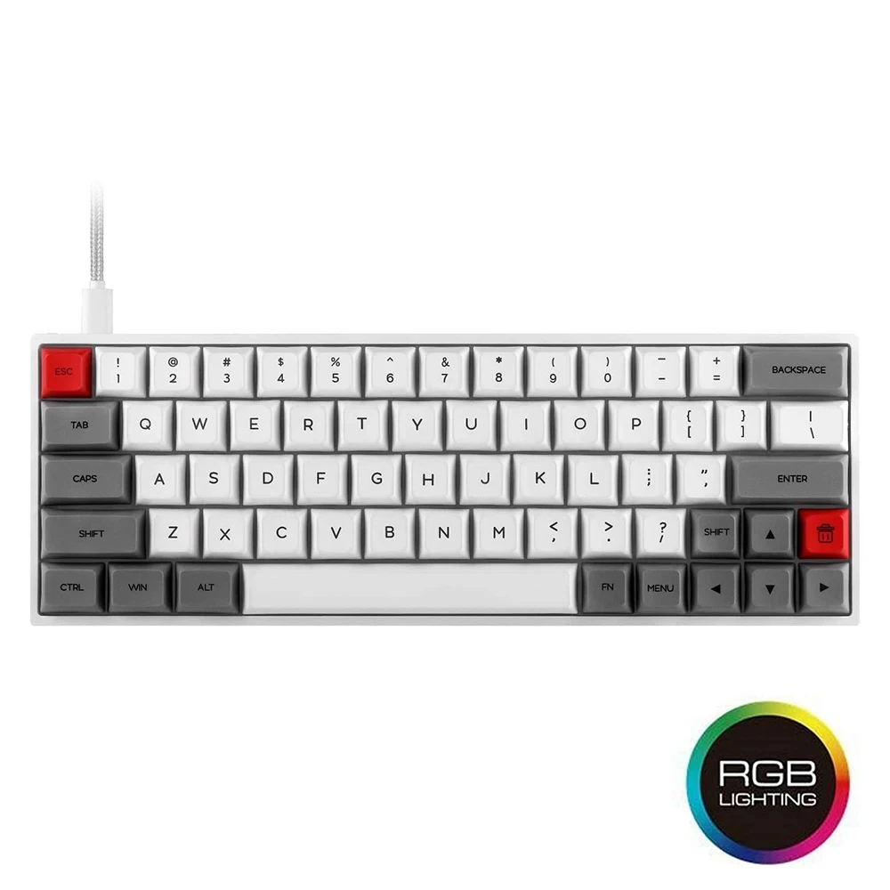 epomaker skyloong sk64 64 keys hot swappable mechanical keyboard