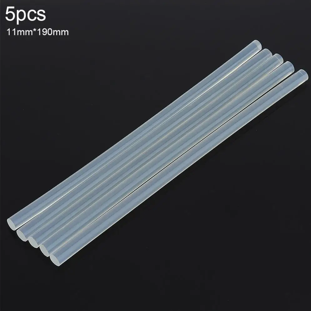 10/20/30/50Pcs 7x100mm Transparent Hot Melt Glue Sticks For Electric Glue  Gun Craft Album Repair Tool Alloy Tool Accessories