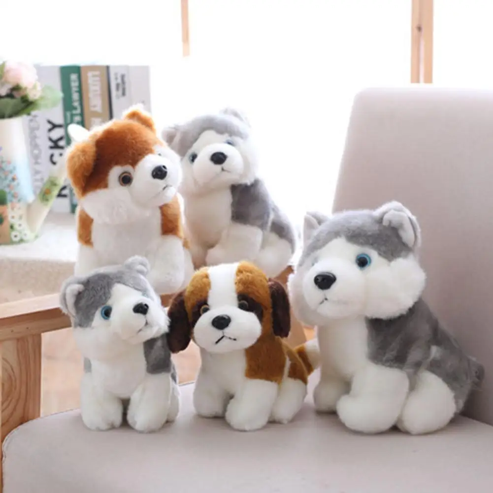 stuffed akita dog