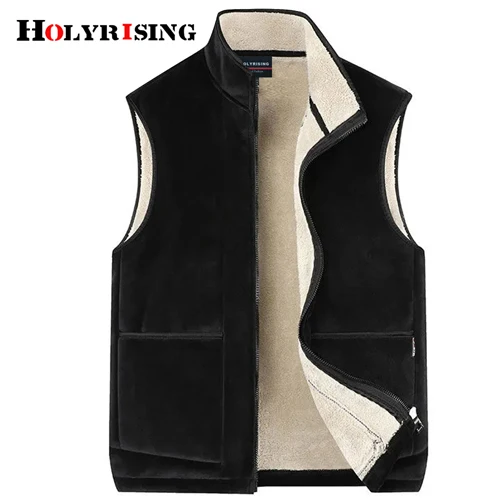 men winter vest fake Lamb cashmere 