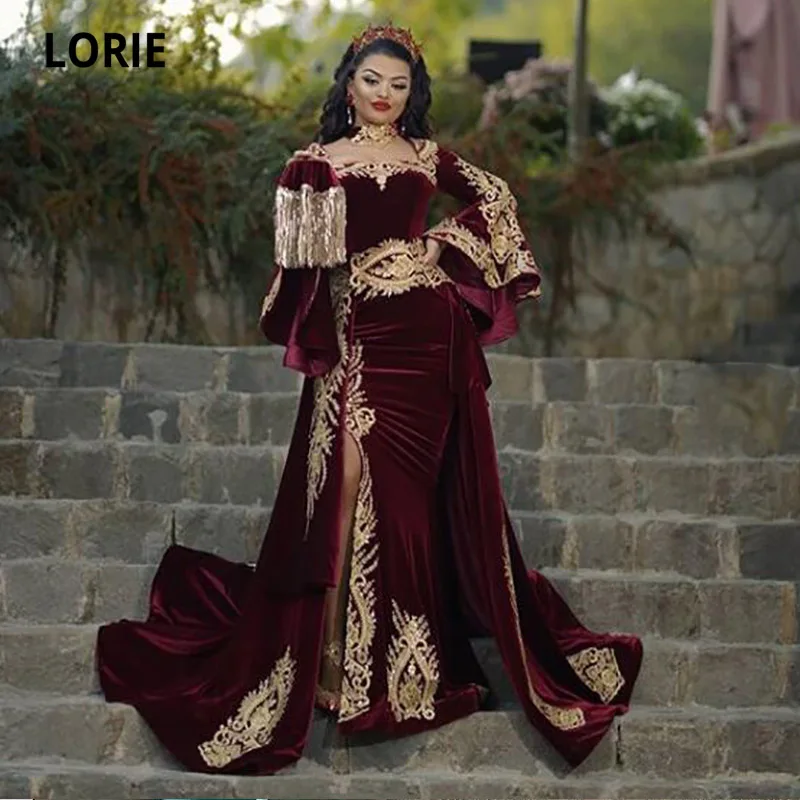 Купить Вечерние платья | LORIE Moroccan Caftan Arabic Evening Dress ...