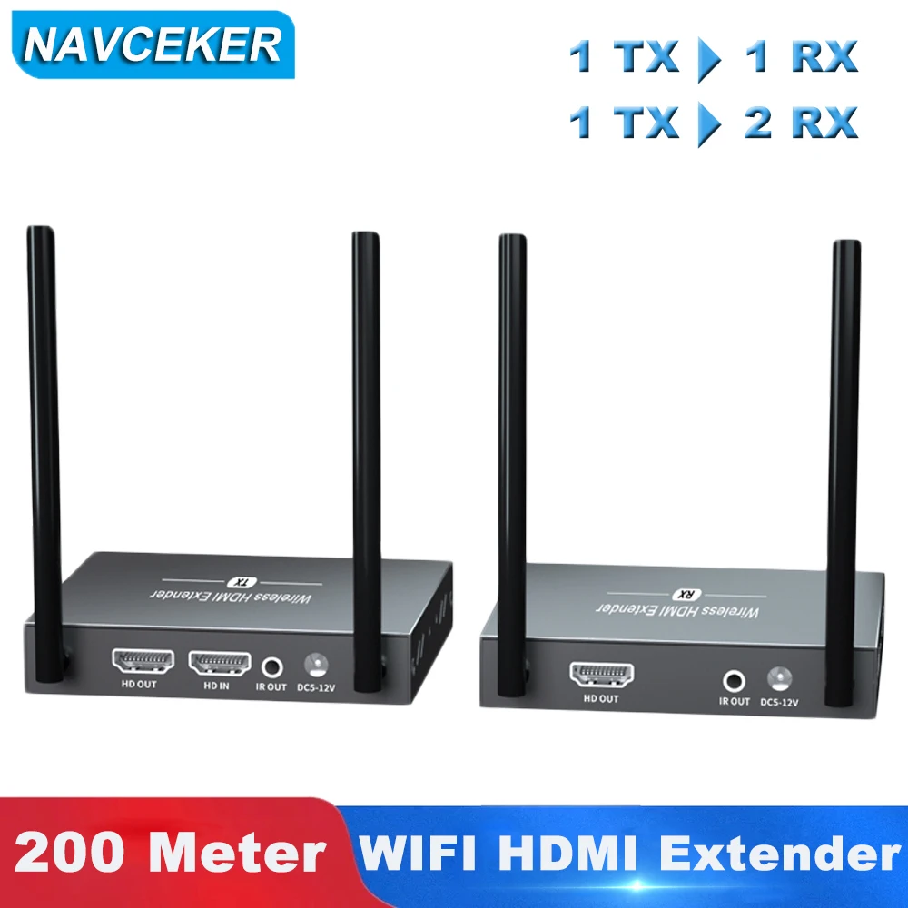 2 in 1 Wireless HDMI Extender & Wireless Display Dongle