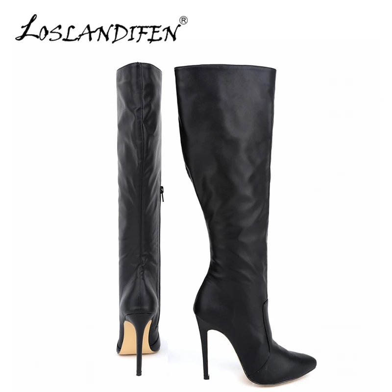 knee high winter boots wide calf