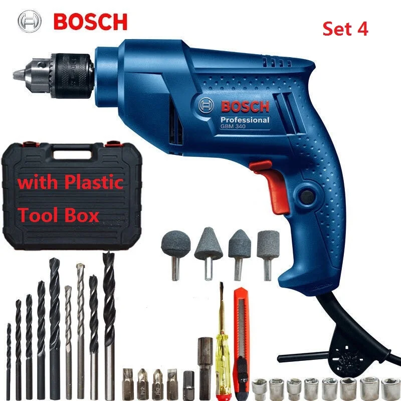 BOSCH GBM340 Classical Power Hand Drill 