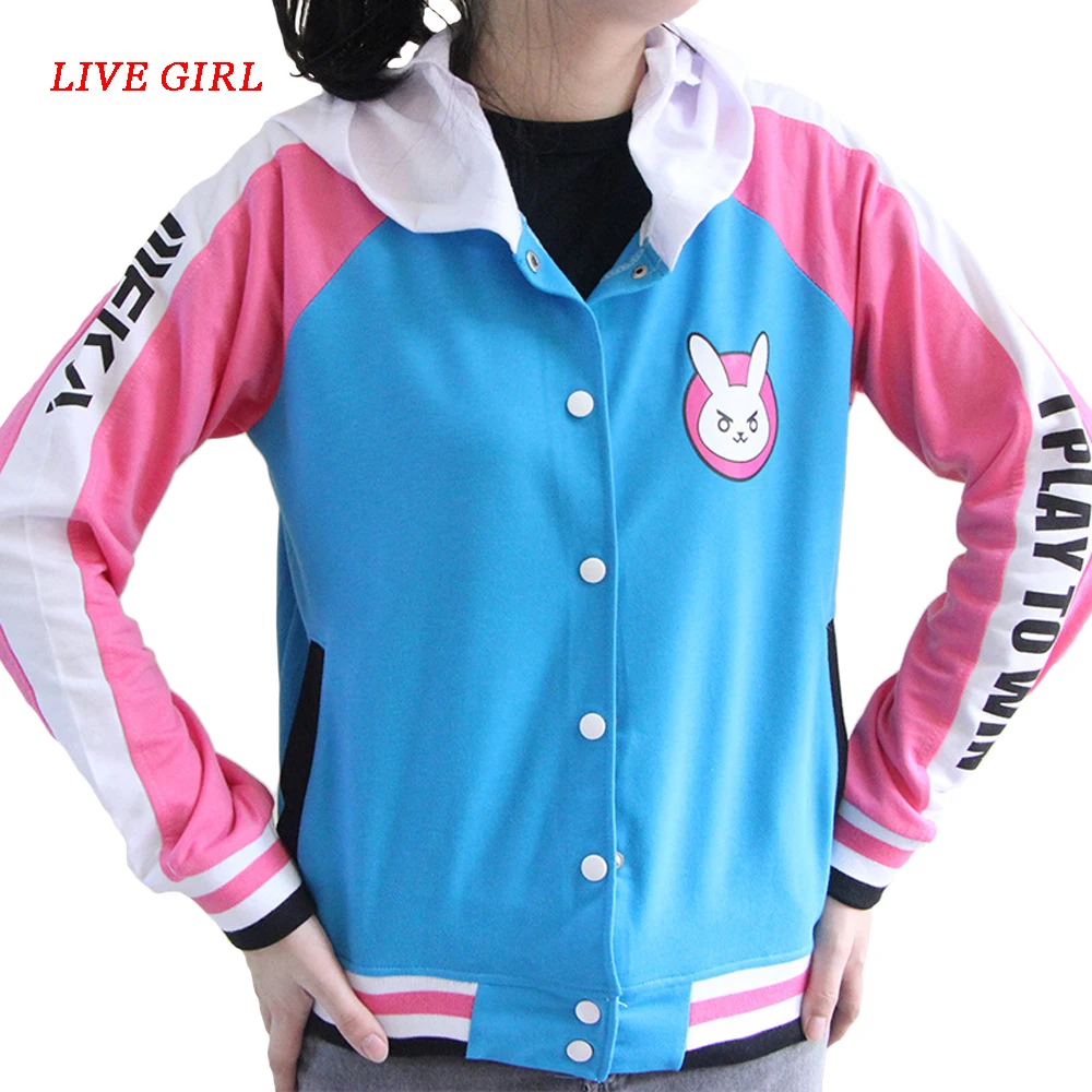 Anime Clothes Game DVa Hoodie Cosplay 