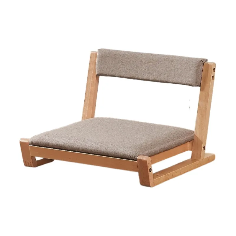 wooden meditation chair