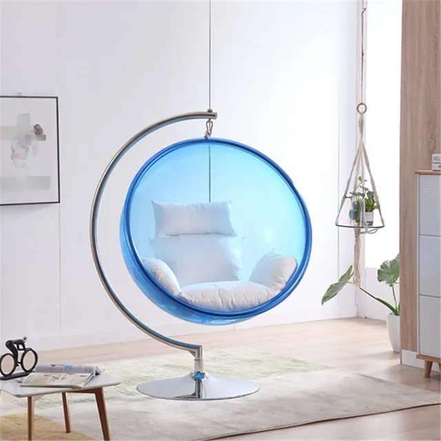 hanging glass bubble chair