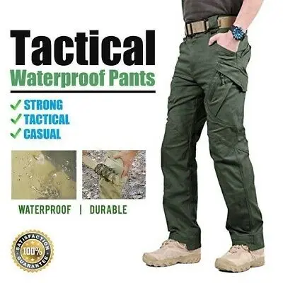 Αγορά Παντελόνια  IX9 City Military Tactical Pants Men SWAT Combat Army  Trousers Men Many Pockets Waterproof Wear Resistant Casual Cargo Pants