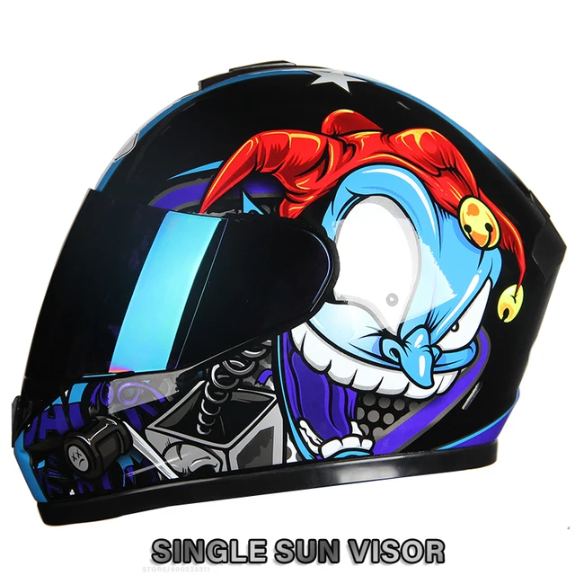 helm modular double visor