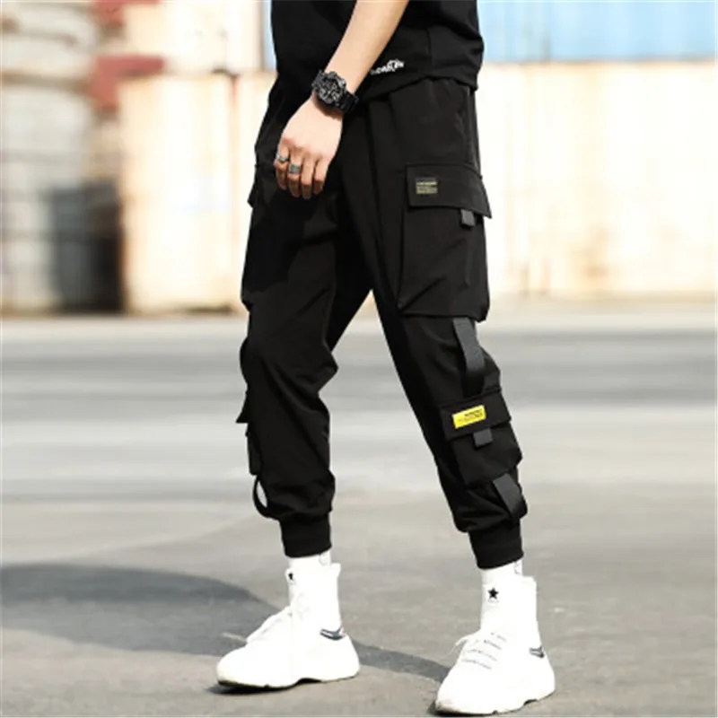 cargo elastic pants