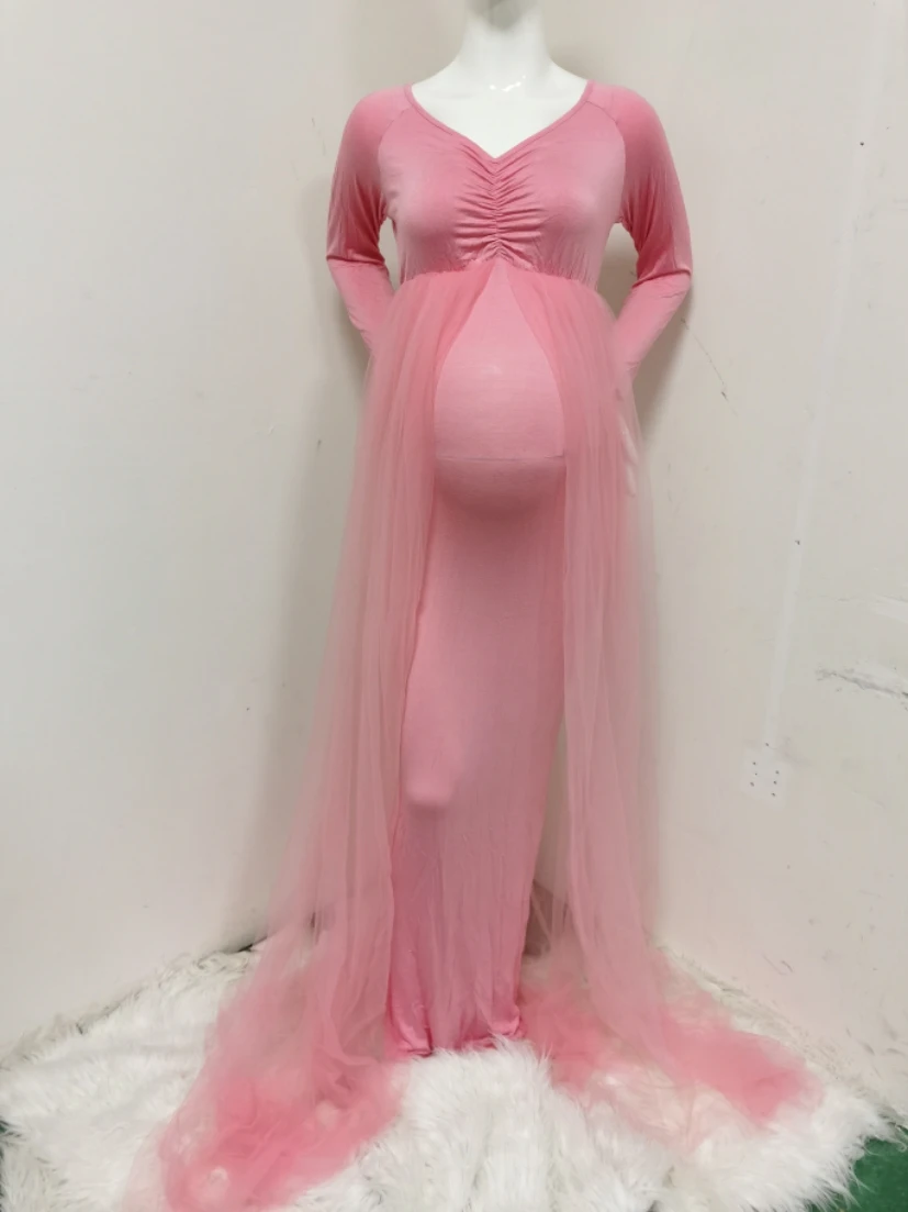 Pregnant Women Maxi Gown Baby Showers 