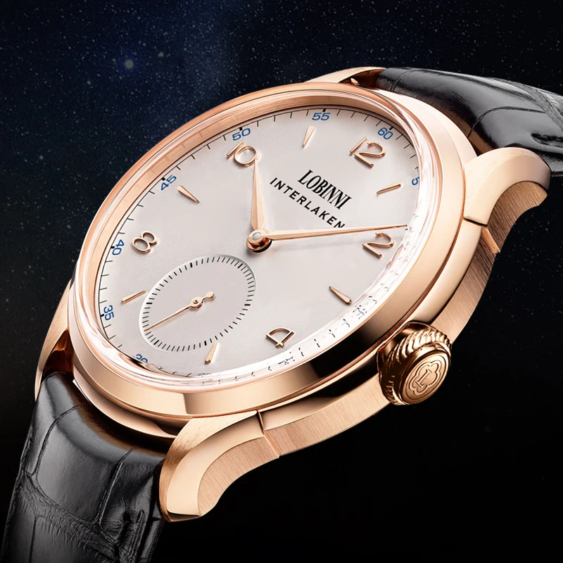 Acquistare Orologi da uomo | LOBINNI Seagull Mechanical Hand Wind Movement  Masculinity Watches Luxury Switzerland Brand Man Waterproof Watch Male  Wristwatch