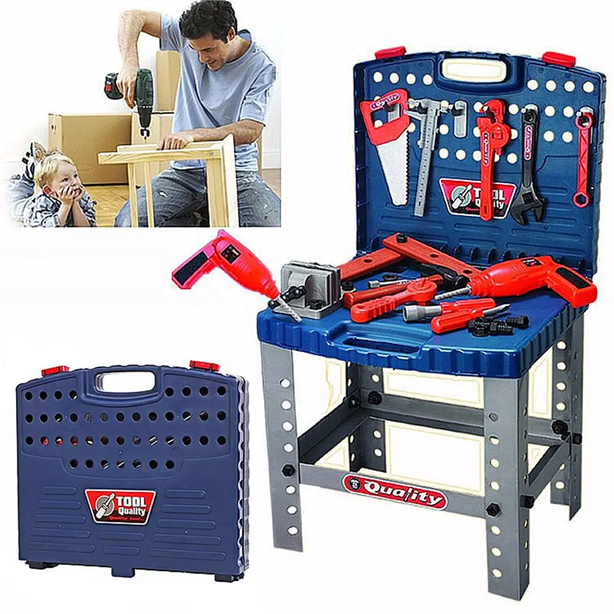 workbench play set with tools