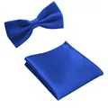 ADULT MENS Bowties Colorful Formal Handkerchief Hankies Chest Hanky Groom Party Bow Tie Bowties Chest FC140 preview-6
