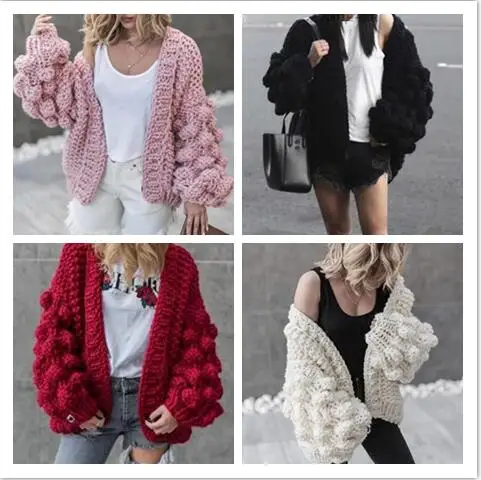 2022 Autumn Winter women sweater ball 