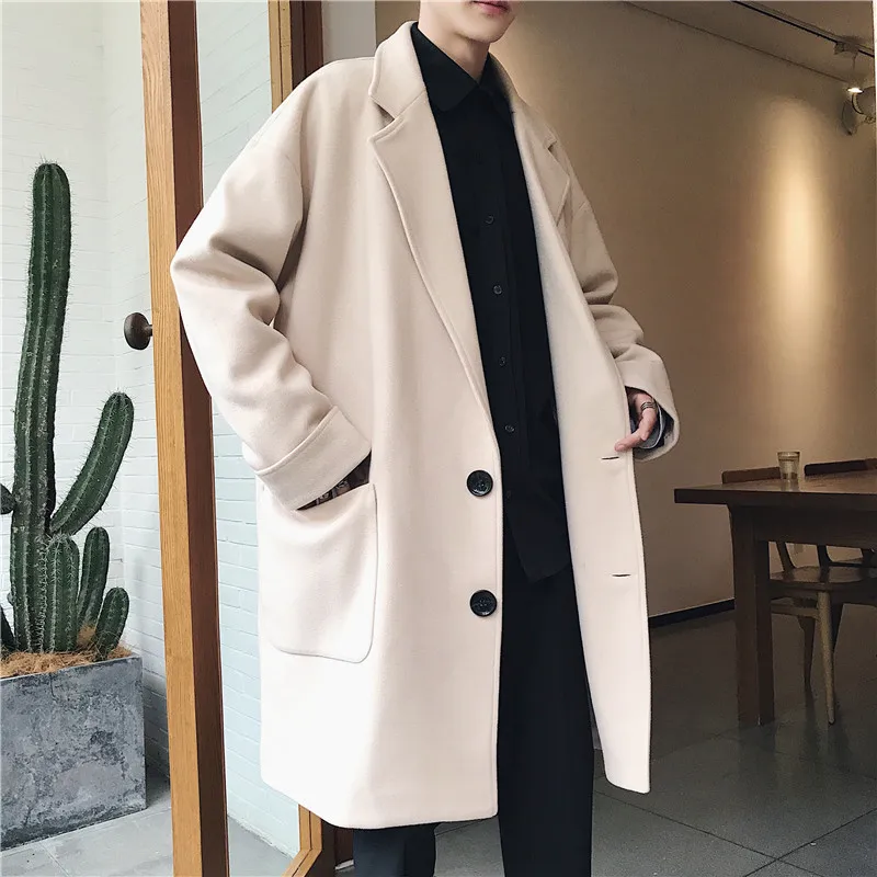 korean trench coat men