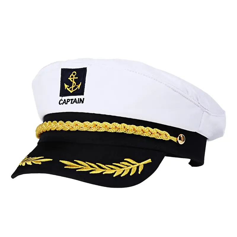 Adult Yacht Military Hats Boat Skipper 