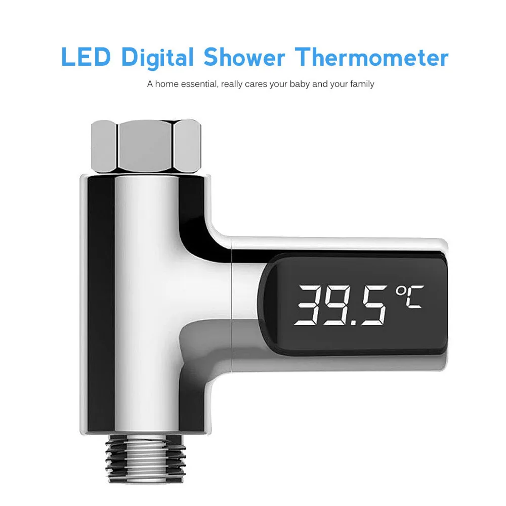 Купить Сантехника Led Display Shower Faucets Water Thermometer