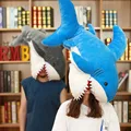 Cute Huge Shark Plush Toy Soft Simulation Stuffed Animal Toys Kids Doll Pillows Cushion ToysBrithday Gifts For Children #TC preview-6