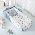 Portable Baby Nest Bed for Boys Girls Travel Bed Infant Cotton Cradle Crib Baby Bassinet Newborn Bed preview-1