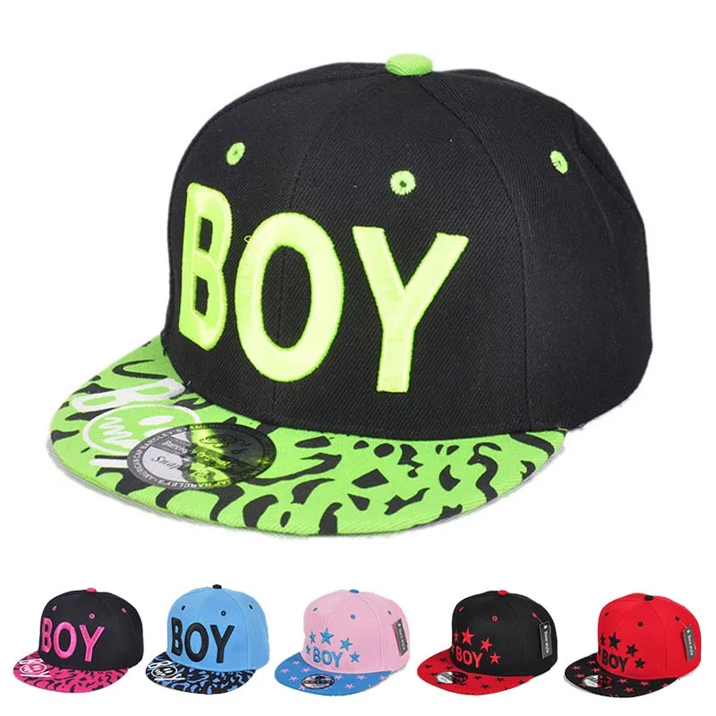 Boy Letter Baby Boy girls Hats Cool 