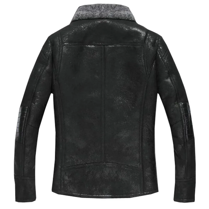 2019 Shearling sheepskin aviator jacket 