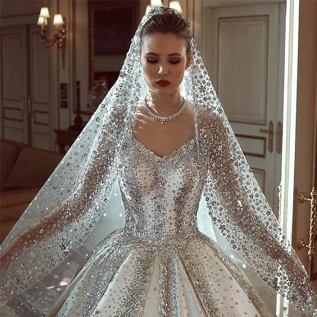 large ball gown wedding dress