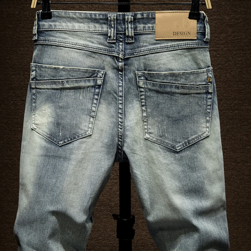 קנו ג'ינס | Slim Jeans Men Light Blue 