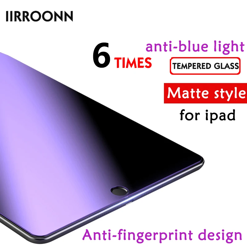 matte blue screen protector