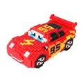 Disney Cars Lightning McQueen Building Blocks Car Assembly Model Mini Edition Splicing Birthday Gift Parent Child Building Block preview-4