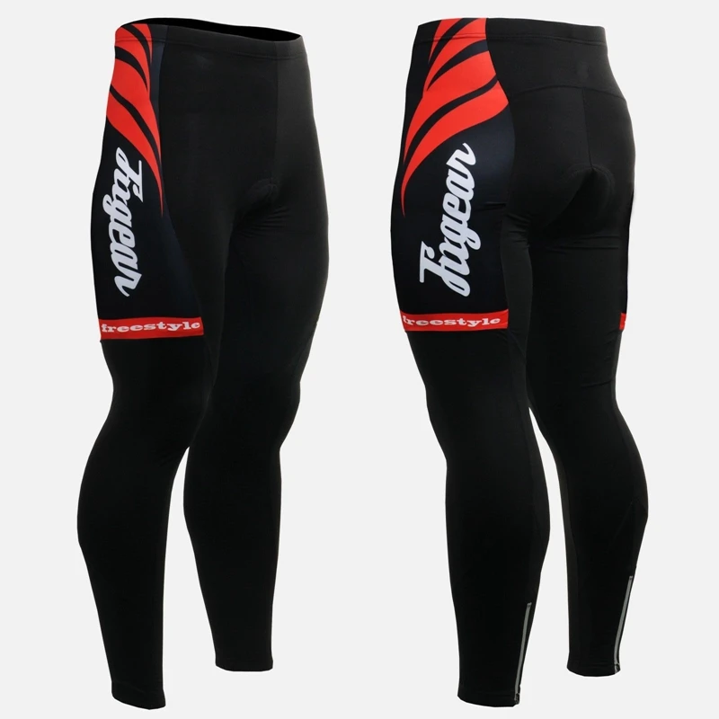 mens long padded cycling pants