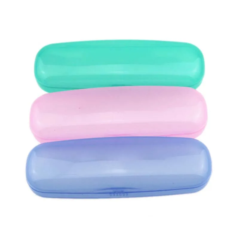 clear glasses case