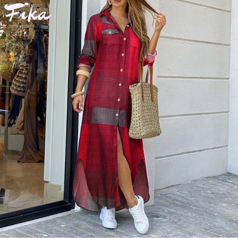 קנו שמלות | 2021 Women Dress Vintage 
