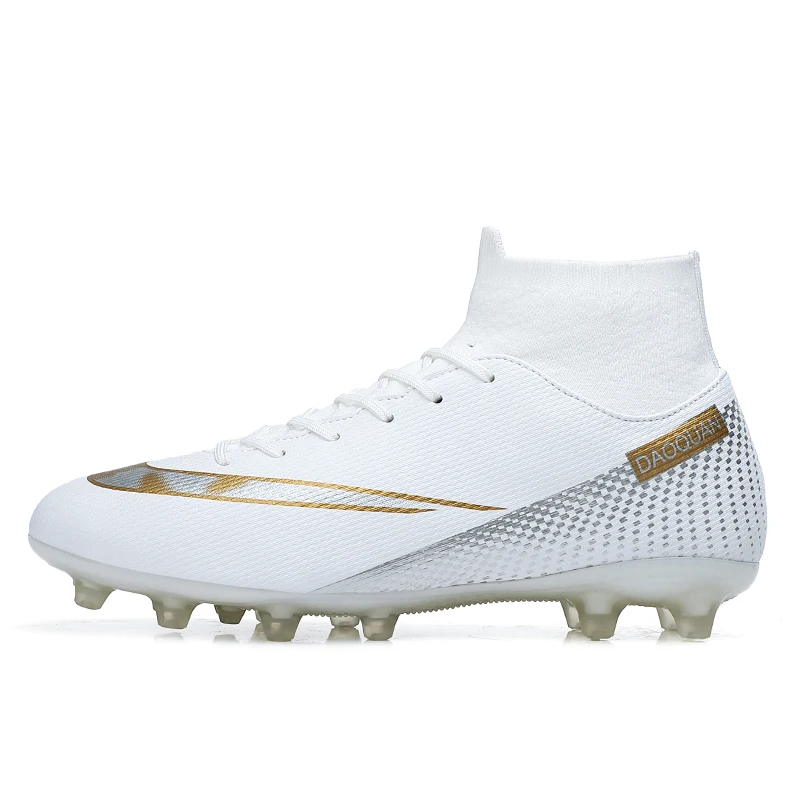 white nike soccer cleats with sock