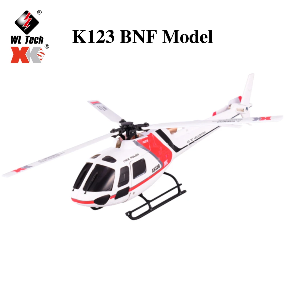 Wltoys XK AS350 K123 6CH 3D 6G System 