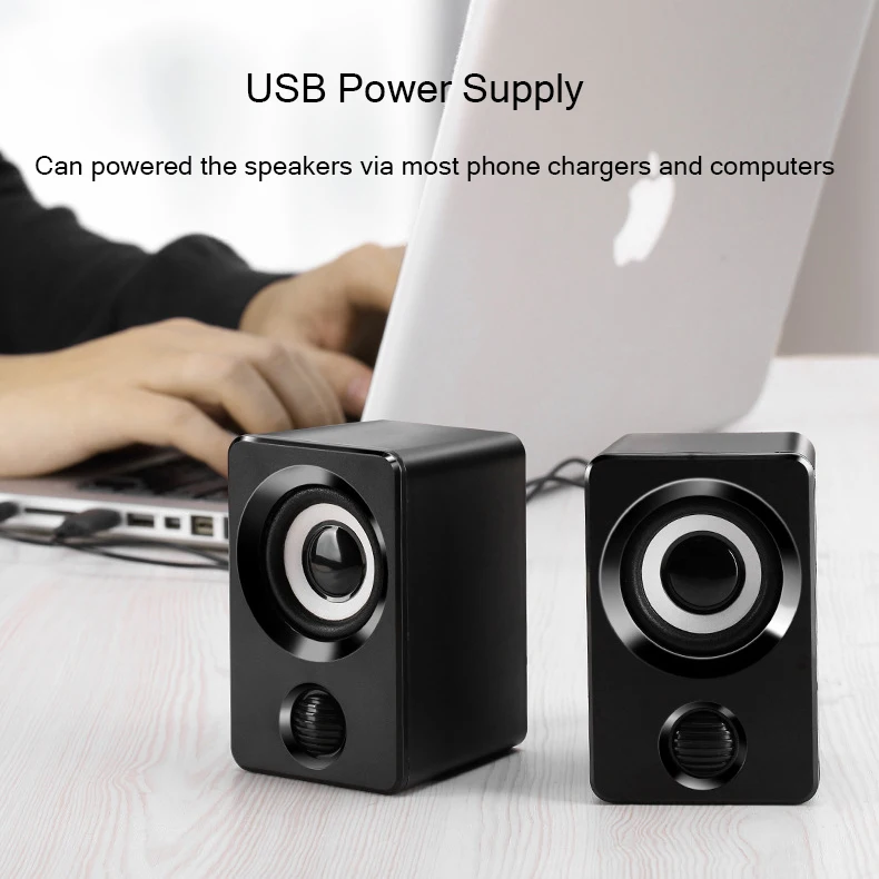 usb powered stereo speakers