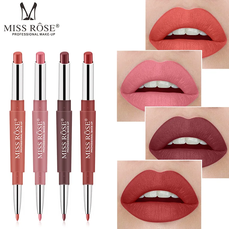 miss rose 2 in 1 lipstick set