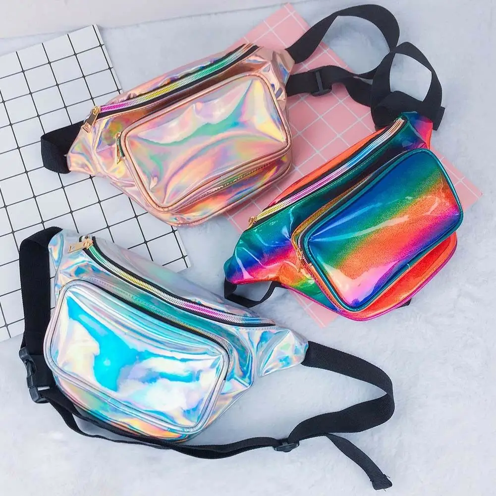 fanny pack rainbow