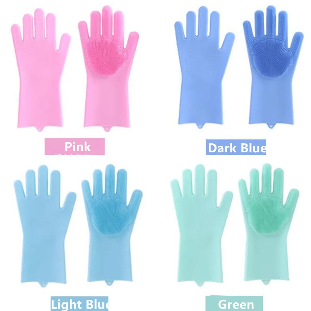 scrubber hand gloves