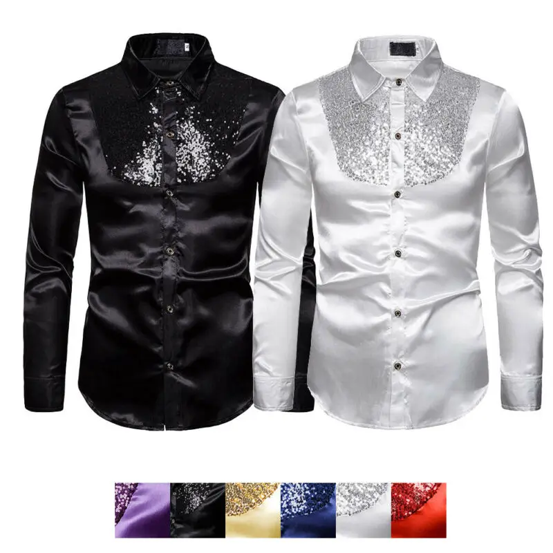 mens shirts stage performance