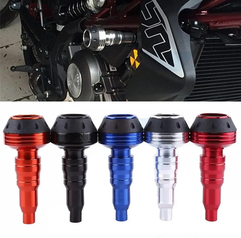 1PC Motorcycle M10 Protector Frame Slider 10mm Universal Motorbike Frame Sliders Anti Crash Protector Rod-animated-img