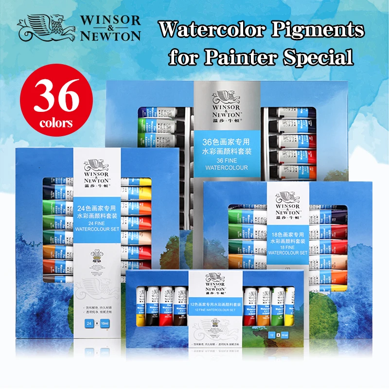 Winsor & Newton Cotman Watercolor Paint Set, 10/20 Colors, 5ml Tube Water  Color Painting Art Painting Supplies