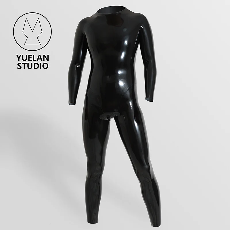 YUELAN STUDIO basic male latex catsuit latex clothes custom made to  measurement high quality Perfect fit