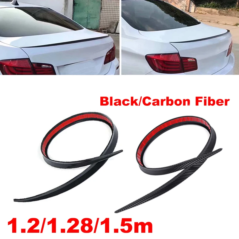 1.5M Black Car-Styling Spoilers Styling DIY Refit Spoiler (Universal)