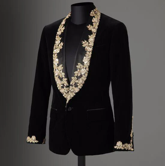 ANNIEBRITNEY Brand Men Suit Custom 