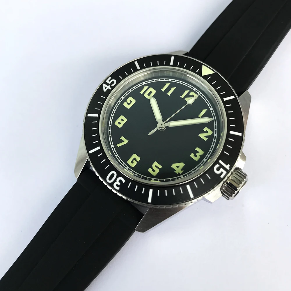 Acquistare Orologi da uomo | San Martin New Automatic diver watches  Stainless steel Wristwatch NH35movement 200mWater Resistant sapphire glass  watch for male